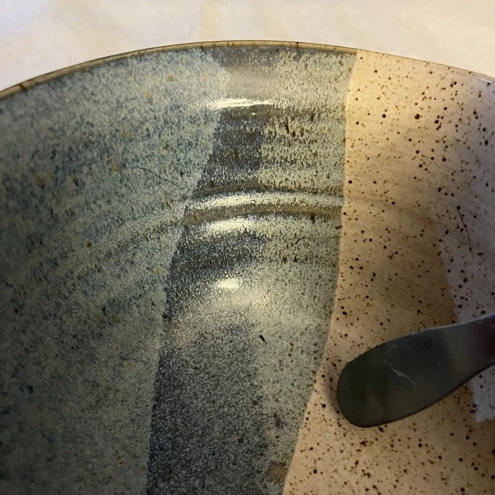 Handmade Ceramic Serving Bowl Designed For Fruit Or Other Snacks Apple Design 6